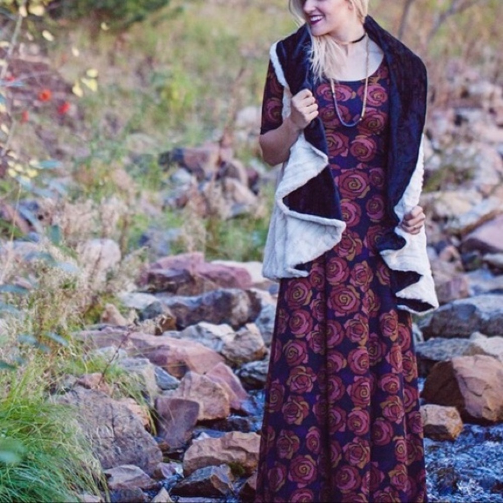 Lularoe Disney Rose Anna Dress